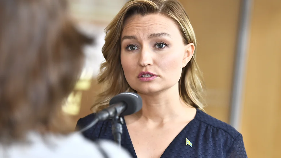 Kristdemokraternas partiledare Ebba Busch. Arkivbild.