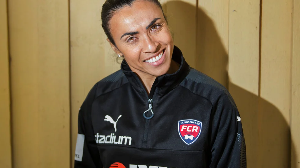 Marta och hennes spelarkollegor i USA börjar säsongen med en månadslång cup i slutet av juni. Arkivbild.