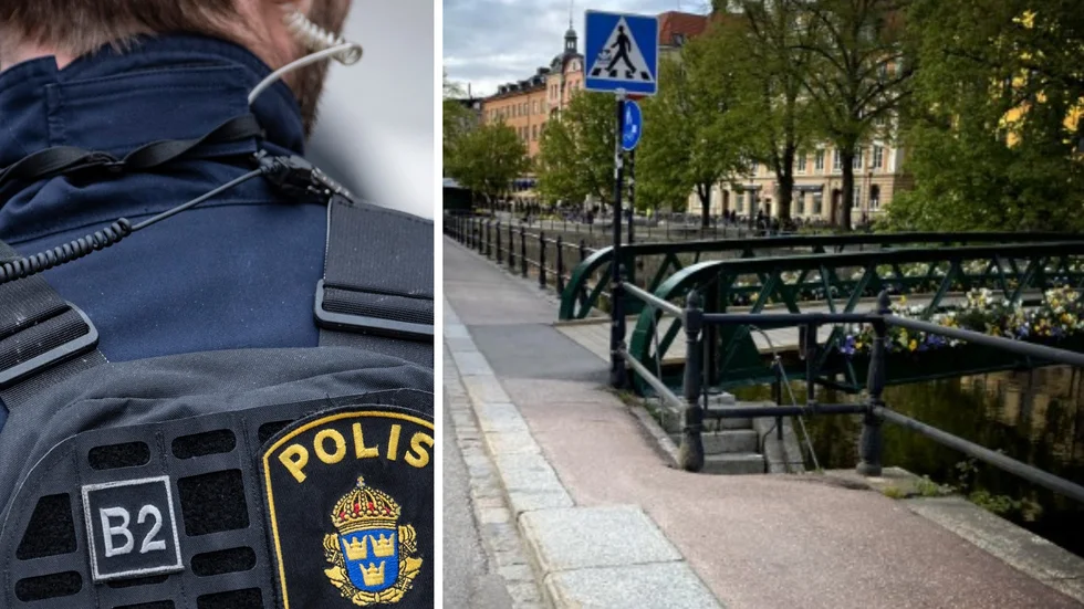 När polisen grep misstänkta mördaren hittade de en kniv i hans hem.