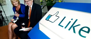 Då: tummen upp för Facebook i Luleå
