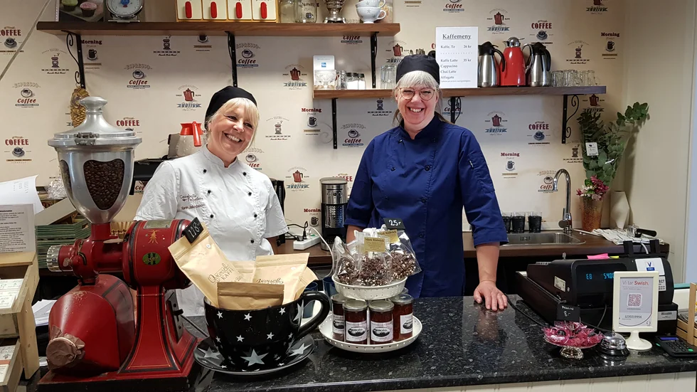 Ägarna till Cocosbollsfabriken, Karin Jakobsson och Annika Nilsson.