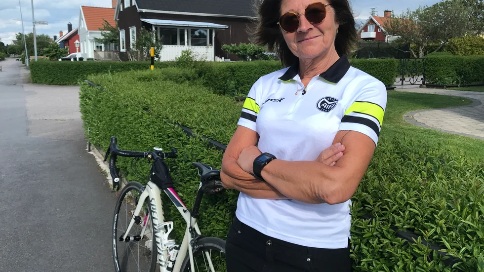 Mathilde Egnell är ordförande för Motala AIF:s cykelklubb och hon uppmanar folk att ge sig ut och cykla på torsdag. 