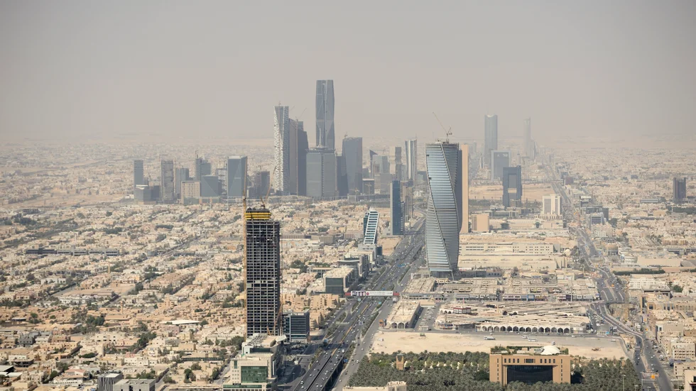 Saudiarabiens huvudstad Riyad. Arkivbild.