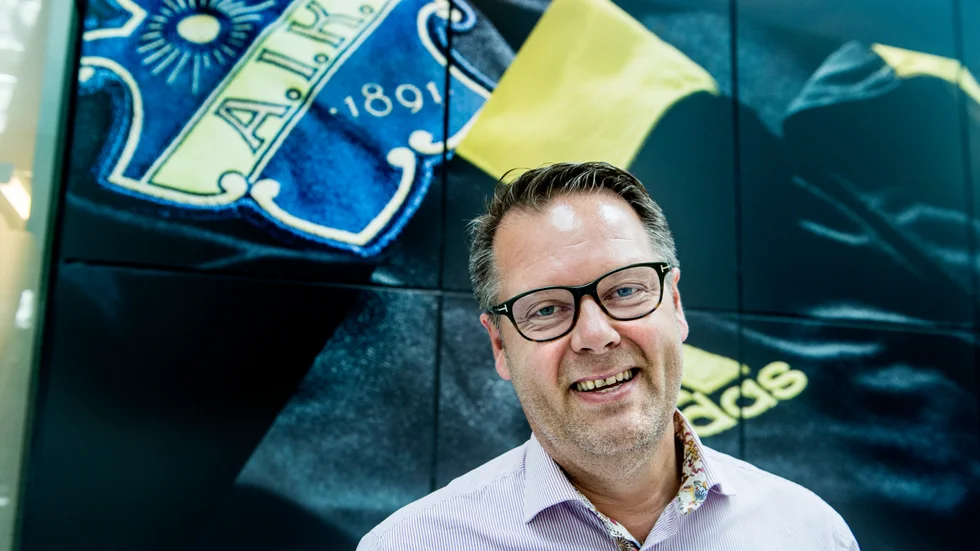 Mikael Ahlerup var vd i AIK Fotboll mellan 2015 och 2017 då han fick sparken. Arkivbild.