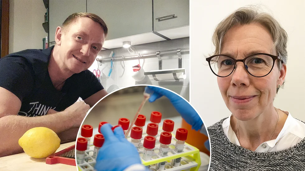 Maria Remén, smittskyddsläkare i Region Sörmland, konstaterar att Henrik Tidefjärd andra positiva coronatest kan bero på att analysmetoden reagerar även på döda viruspartiklar.