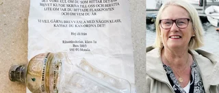 Motalaelevernas flaskpost kom fram - efter över 15 år