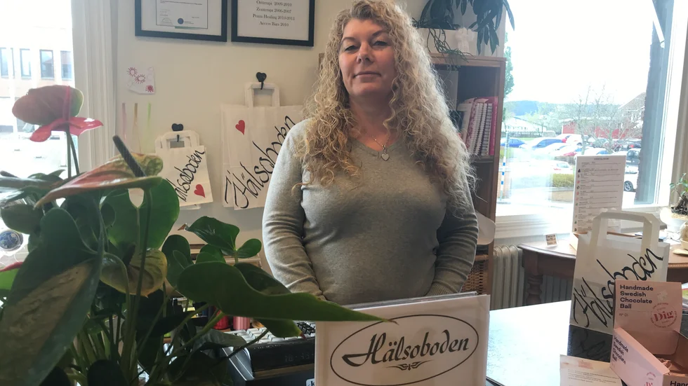 Karin Homann på Hälsoboden byter lokal och öppnar upp på Sevedegatan i Vimmerby på måndag.