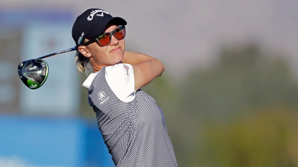 Madelene Sagström var väligt nöjd med resultatet och spelet när LPGA spelades i Thailand. 