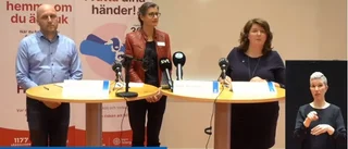 TV: Se senaste pressträffen från regionen