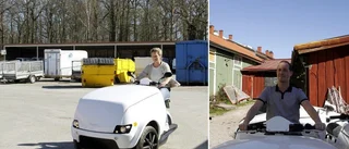 Mopeder på tre hjul nytt inslag i Strängnäs gatubild