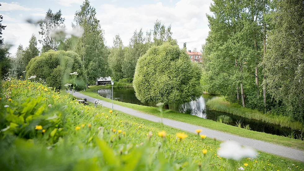 Signaturen Kommunanställd tackar för en trevlig fest på Nordanå.