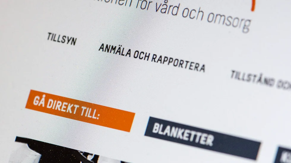 Inspektionen för vård och omsorg.