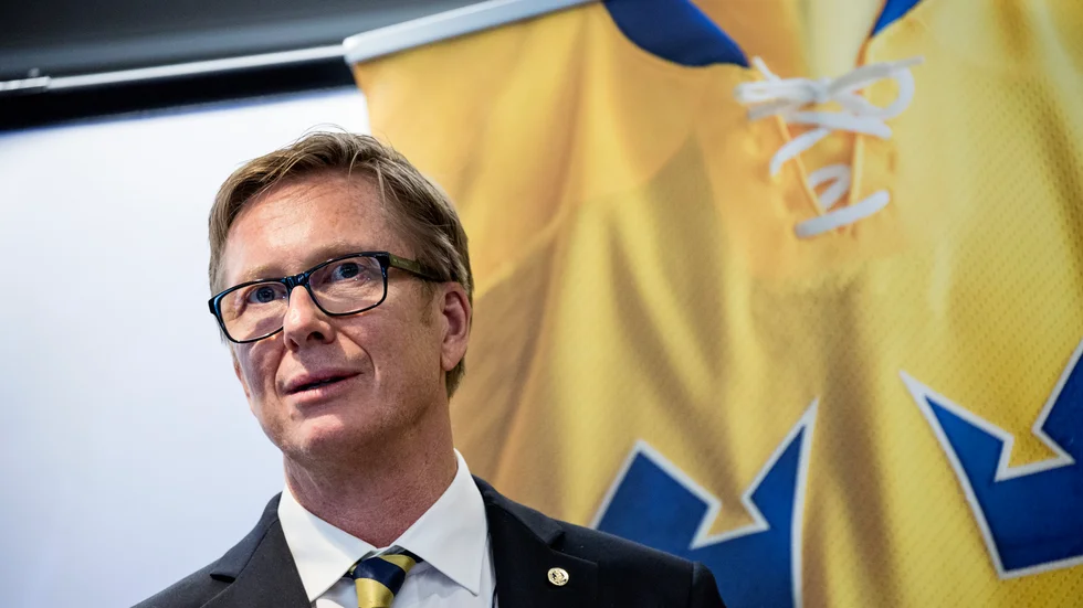 Svenska ishockeyförbundets generalsekreterare Tommy Boustedt. Arkivbild.