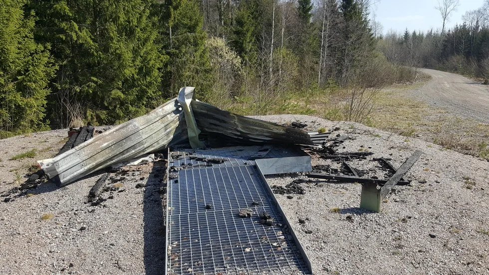 Förra året brändes en toalett ner vid Trollsjön.