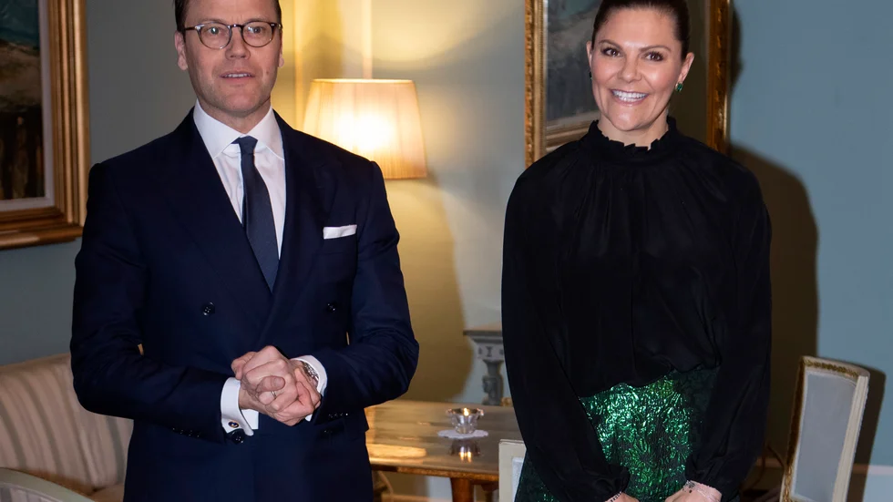 Prins Daniel och Victoria.