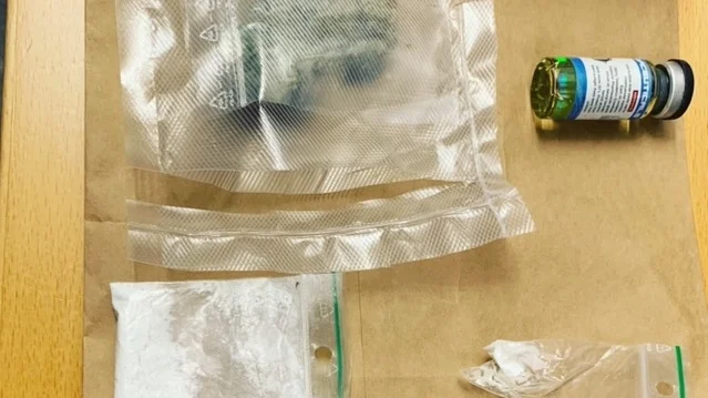 Polisen beslagtog flera olika narkrotiska preparat i helgen. Bilden är från ett tidigare beslag.