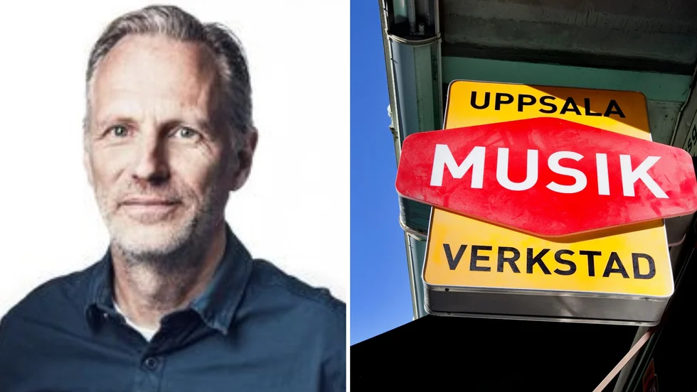 Uppsala Musikverkstads vd Håkan Berg ser ett ökat intresse för att spela instrument nu under coronakrisen.