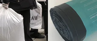 Nu höjs priserna på plastpåsar