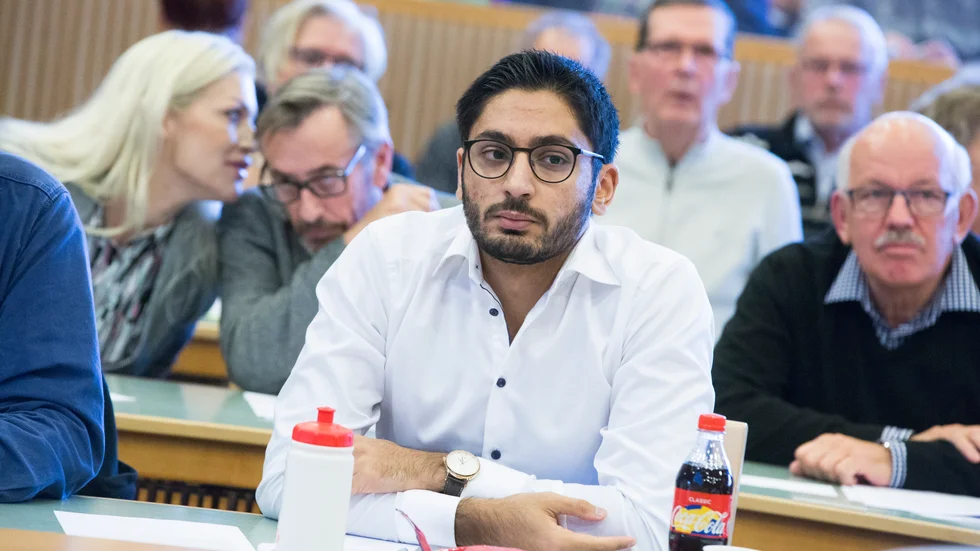 Daniel Smirat, vice ordförande i kommunfullmäktige.