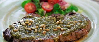Grön entrecote