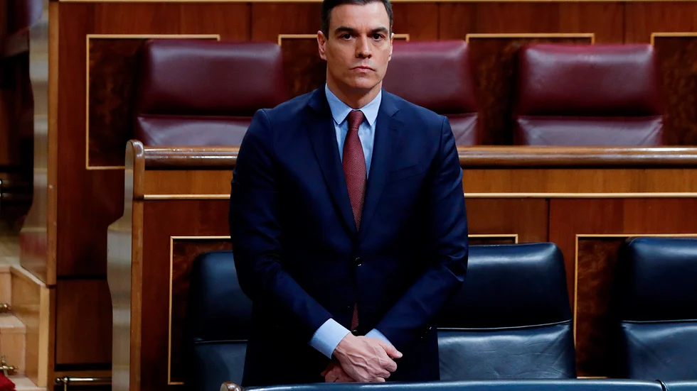 Spaniens premiärminister Pedro Sánchez. Arkivbild.