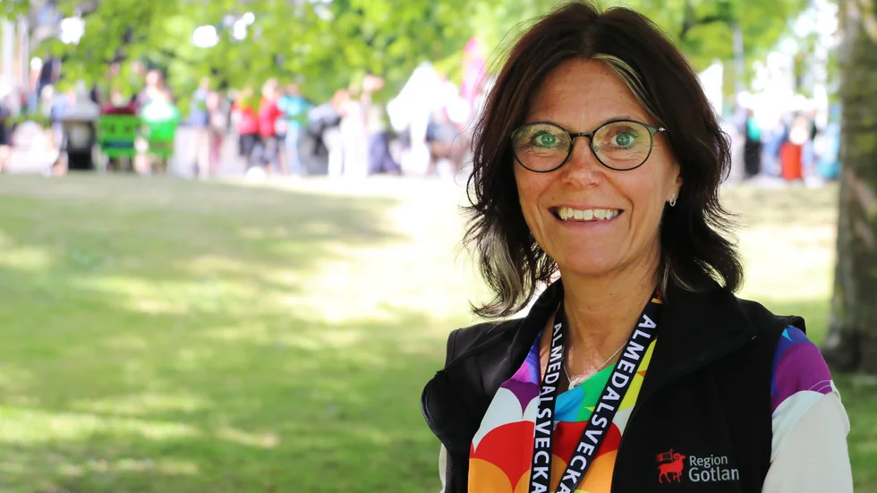Almedalsveckans projektledare Mia Stuhre. 