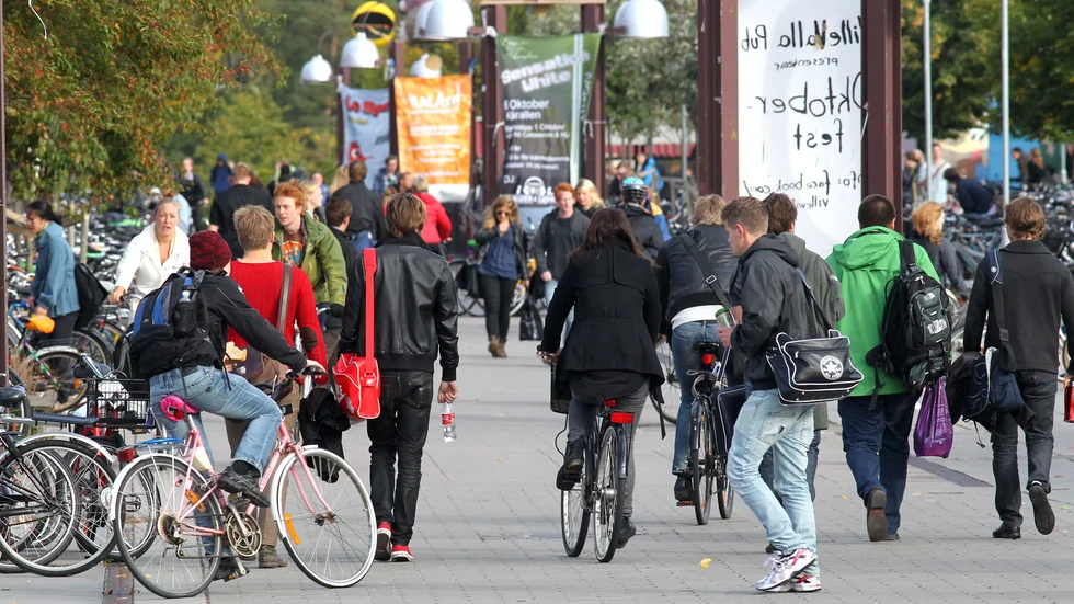 Varje år välkomnas nya elever till Linköpings universitet med en två veckor lång mottagning. Förra året var mycket digitalt men i år hålls majoriteten av aktiviteterna på plats.