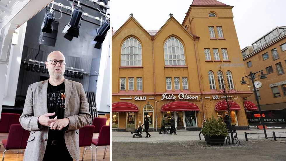 "Det är med stor sorg i hjärtat", säger Gunnar Sundström, styrelseordförande för Ebenesers Kulturcentrum om beslutet att lägga ned. 