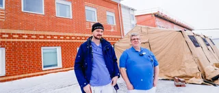 Nu öppnas länets första tältmottagning