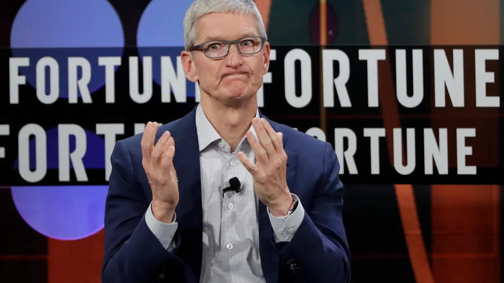 Tim Cook, vd för Apple. Arkivbild.