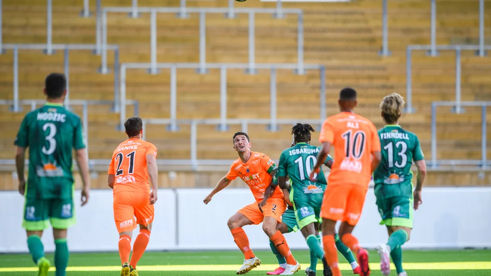 Dalkurd hade inga problem att besegra AFC. 
