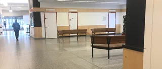 Efter skadegörelse – sjukhuset tar bort förvaringsskåp