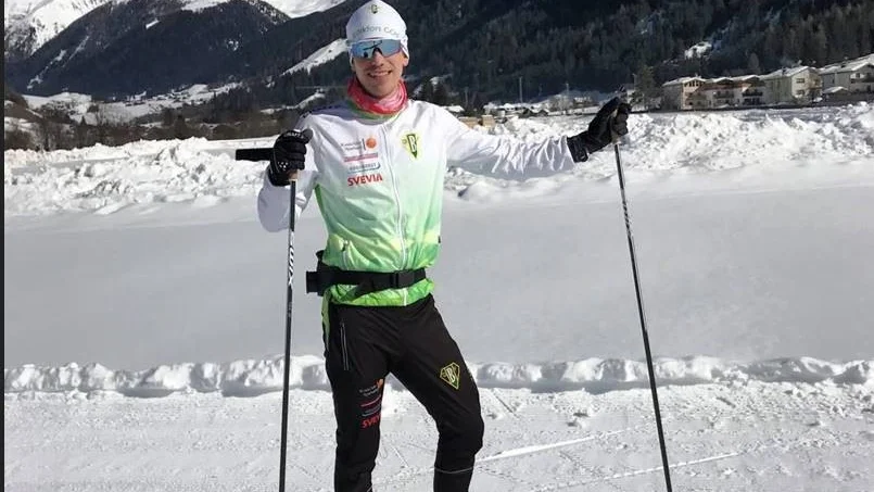 Robert Eriksson från Rimforsa är en av deltagarna i årets begränsade upplaga av Vasaloppet.