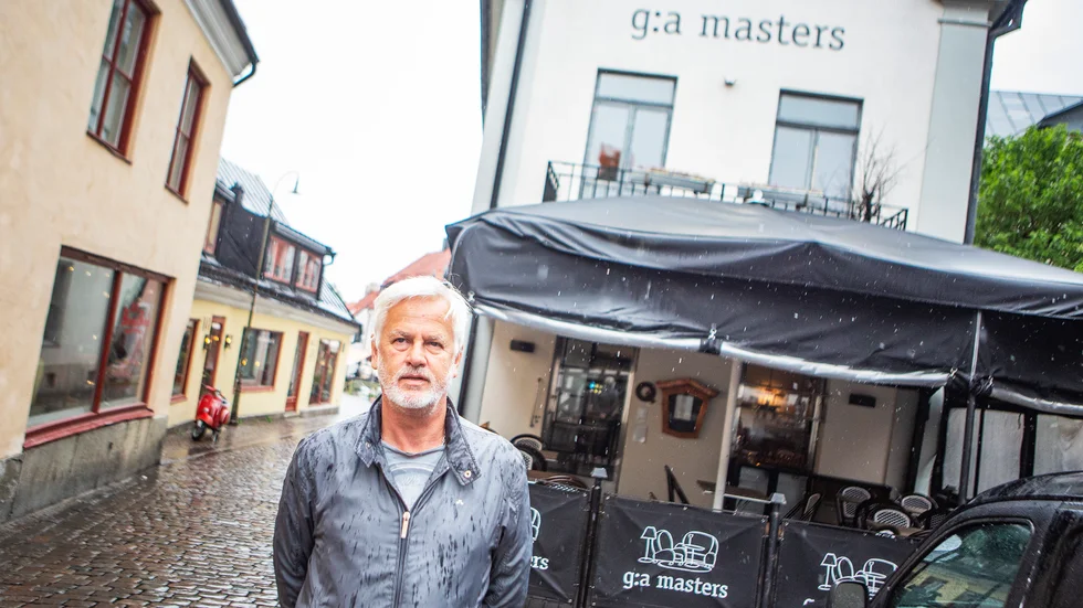 Gabriel Sahlin på G:a Masters har fått nog.
