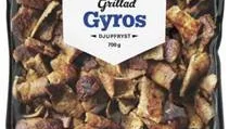 Axfood återkallar Eldorados grillade gyros i djupfrysta 700-gramsförpackningar.
