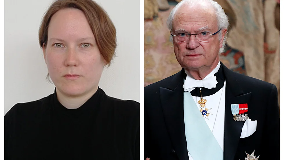 Konstnären Kristin Karlsson, bördig från Alsta utanför Vimmerby, är en av tre unga konstnärer som belönas med Carl XVI Gustafs stipendium "Den tänkande handen" som delas ut för fjärde året.Någon ceremoni har det inte blivit i år på grund av coronasmittan.