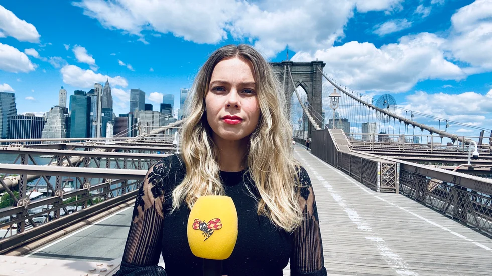 Nina Svanberg från Boden arbetar som utrikeskorrespondent för Expressen i USA.