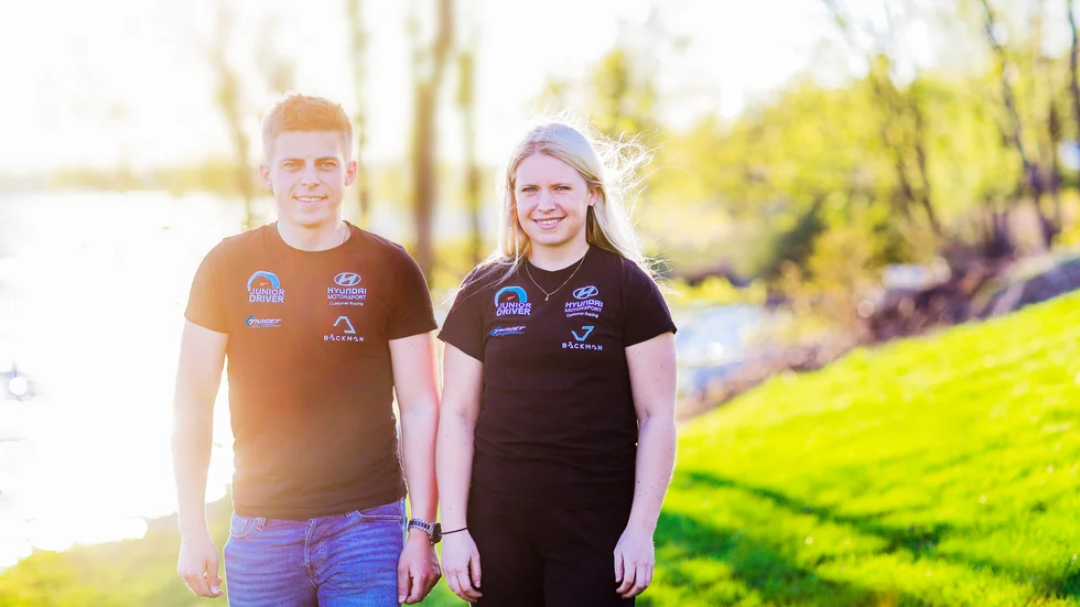 Andreas och Jessica Bäckman tävlar i Tyskland kommande helg. 