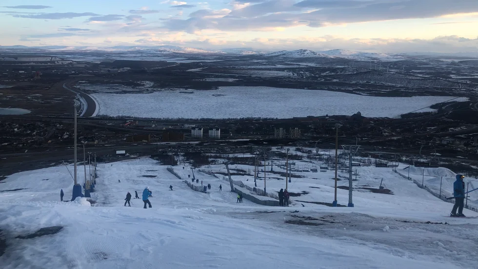 Säsongsavslutningen nattetid var välbesökt. 