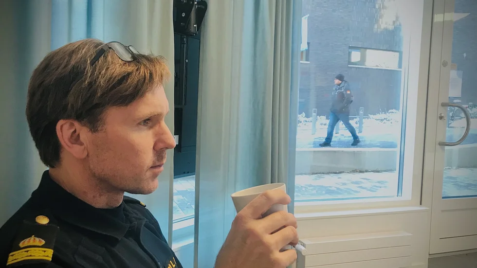 Kommunpolisen Jonas Junered. 