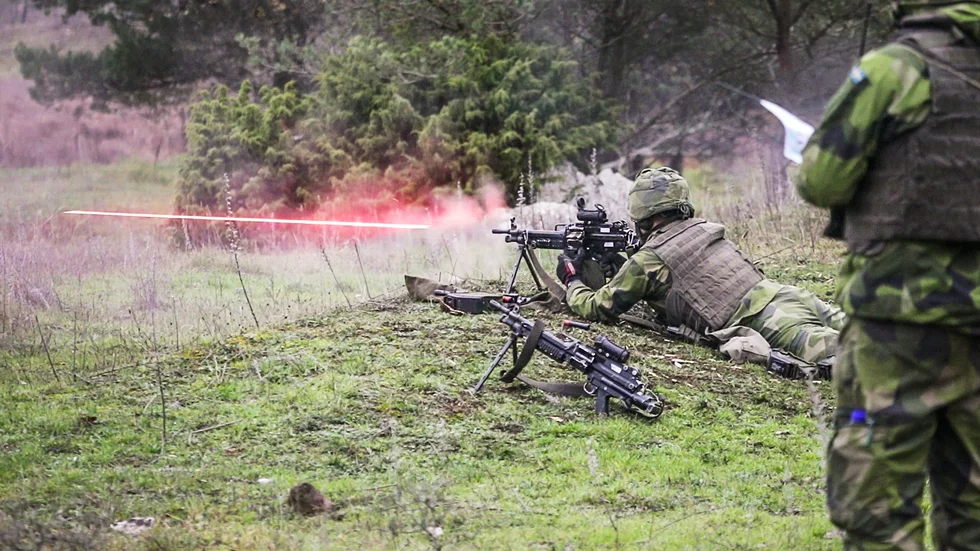 En man döms till villkorlig dom och dagsböter för att ha befunnit sig på ett område som avlysts för en skjutövning. (Arkivbild)