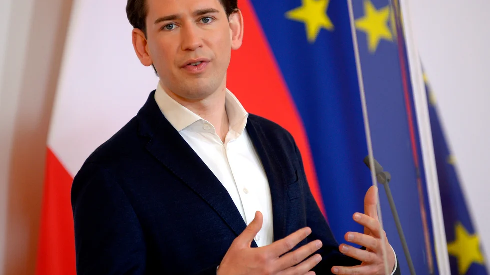 Österrikes förbundskansler Sebastian Kurz får bakläxa från EU för sitt barnbidragssystem. Arkivfoto.