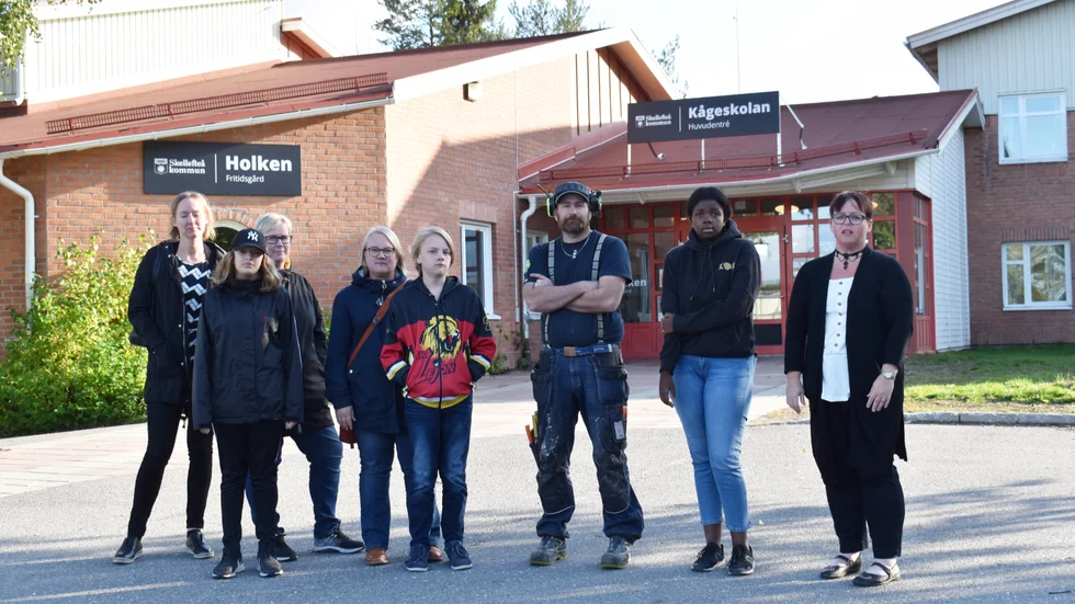 Eva Rudholm, Östanbäck, Johanna Pettersson och Molly Pettersson, Frostkåge,  Anneli Lind och Anton Lind, Östanbäck, Rickard Wladyczek, Frostkåge, Zanele och Elisabeth Lundström, Ostvik.