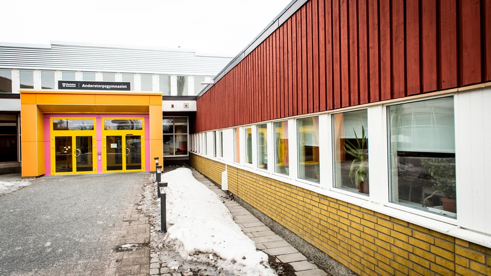 Trots den stora renoveringen finns arbetsmiljöproblem kvar i denna skola.