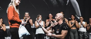 Fitnessmästaren firade EM-guldet med frieri: ”Blev en riktigt kanondag”
