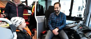 Förskolebussarna har kommit