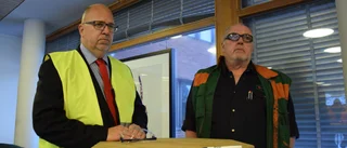 LO:s ordförande på besök i Ersmark ”Nedläggning av Metsos fabrik en dålig ide”