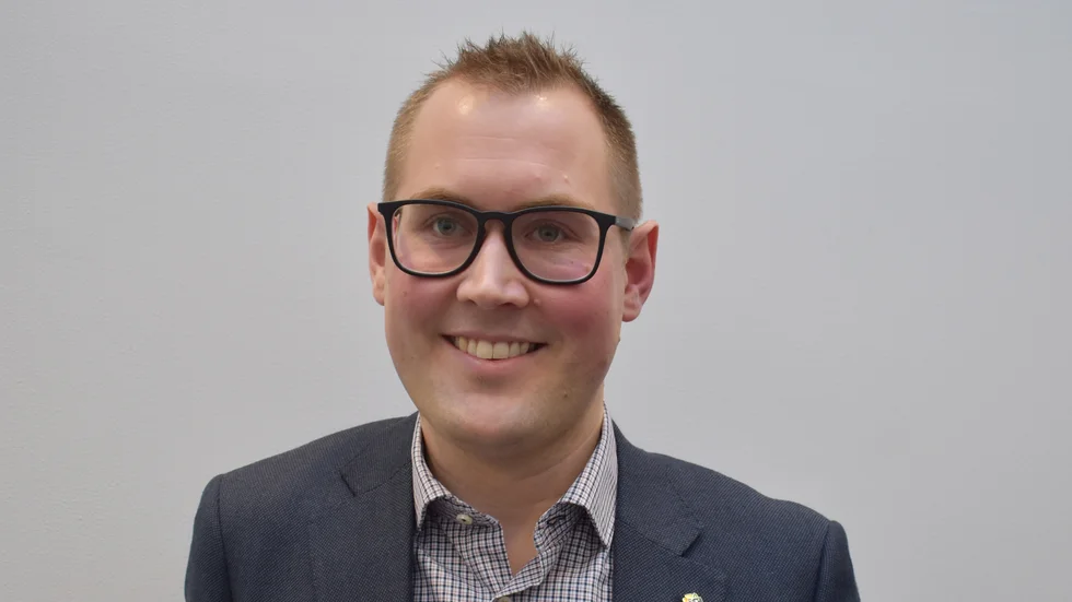 Fredrik Stenberg (S) ordförande i för- och grundskolenämnden, Skellefteå kommun. 