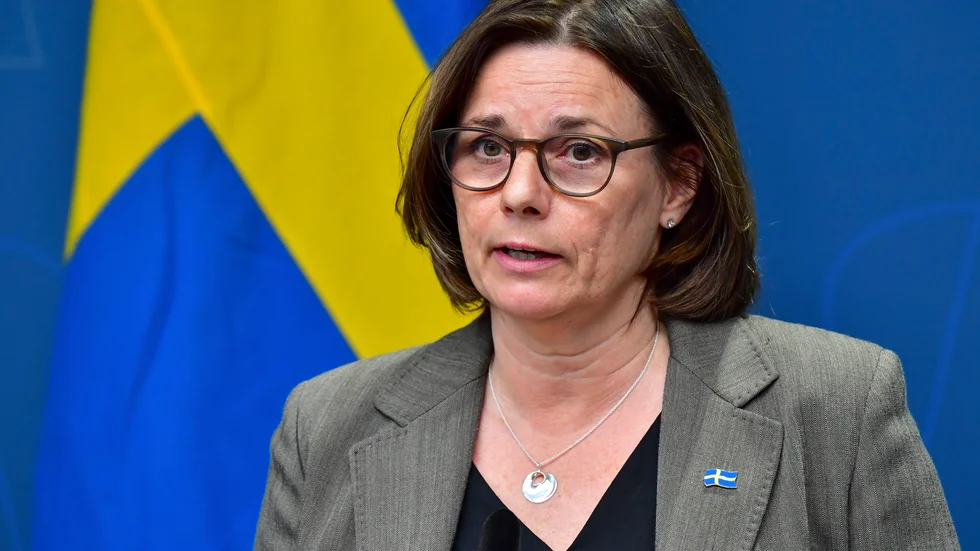 Klimat- och miljöminister Isabella Lövin (MP). Arkivbild.