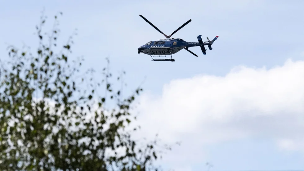 Den drunknade mannen hittades under söndagen via iakttagelser från en helikopter.